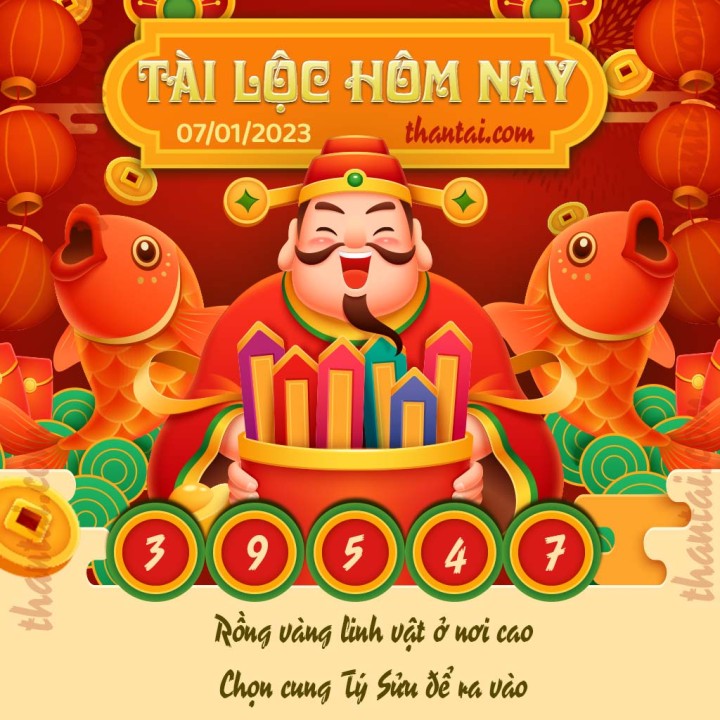 Tài Lộc Hôm Nay 01/01/2023