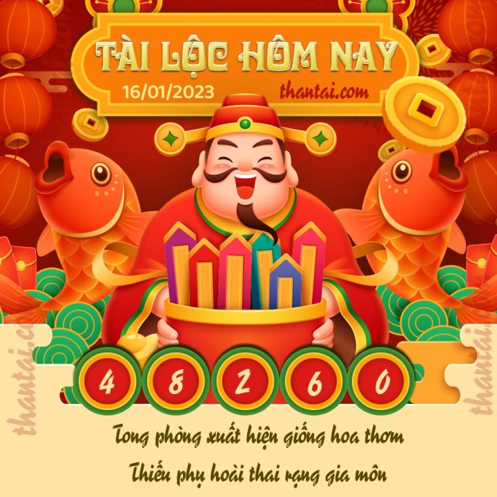 Tài Lộc Hôm Nay 01/01/2023