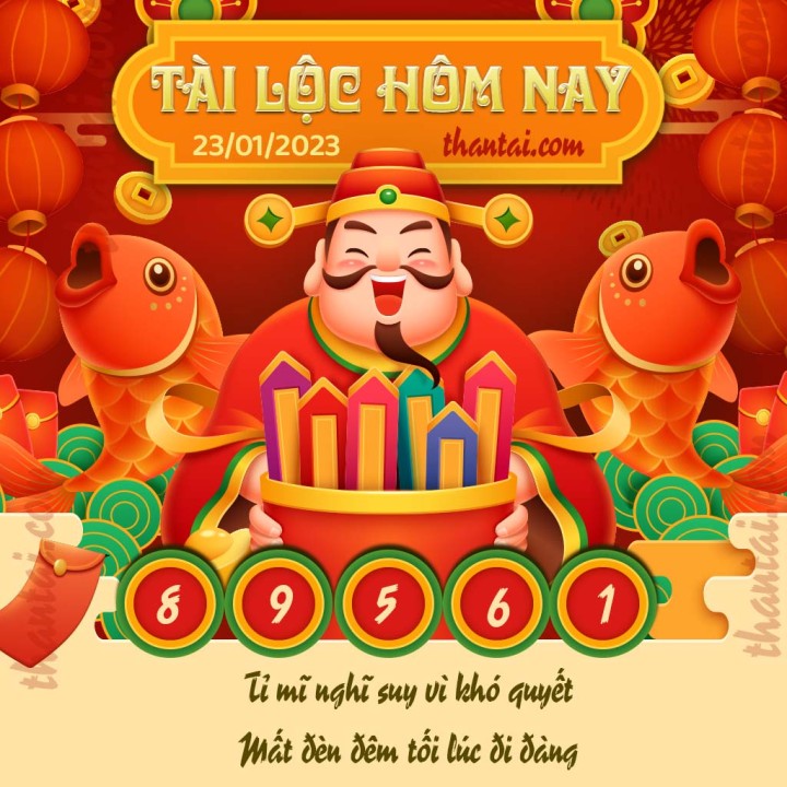 Tài Lộc Hôm Nay 08/01/2023