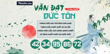 Văn Đạt Đức Tôn 13/06/2024