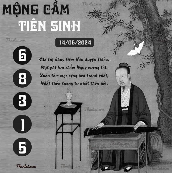 MỘNG CẦM TIÊN SINH 30/05/2024