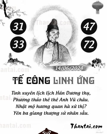 TẾ CÔNG LINH ỨNG 14/06/2024