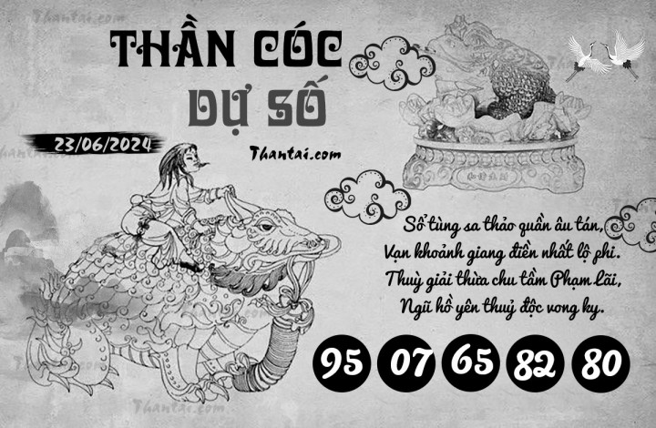 THẦN CÓC DỰ SỐ 08/06/2024