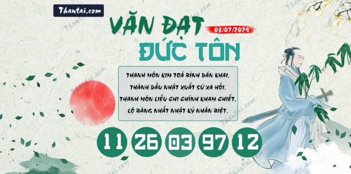 Văn Đạt Đức Tôn 18/06/2024