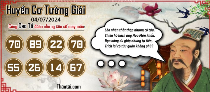 Huyền Cơ Tường Giải 19/06/2024