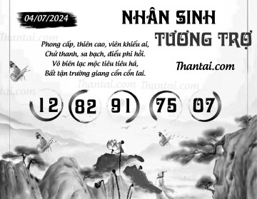 NHÂN SINH TƯƠNG TRỢ 04/07/2024