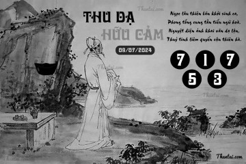 THU DẠ HỮU CẢM 09/07/2024