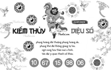 KIẾM THỦY DIỆU SỐ 11/07/2024