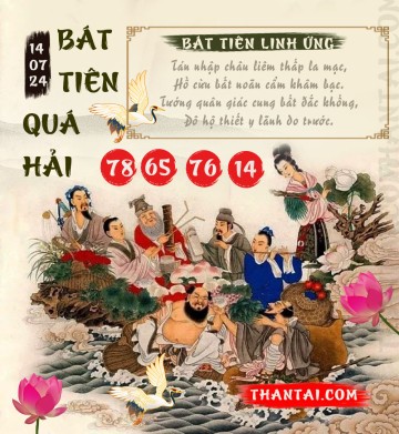 BÁT TIÊN QUÁ HẢI 14/07/2024