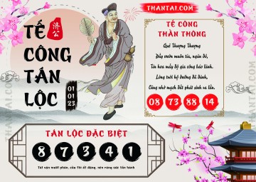 Tế Công Tán Lộc 01/01/2023