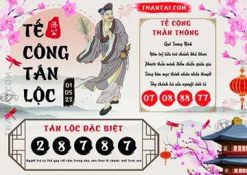 Tế Công Tán Lộc 01/05/2023