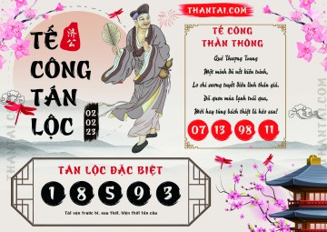 Tế Công Tán Lộc 02/02/2023