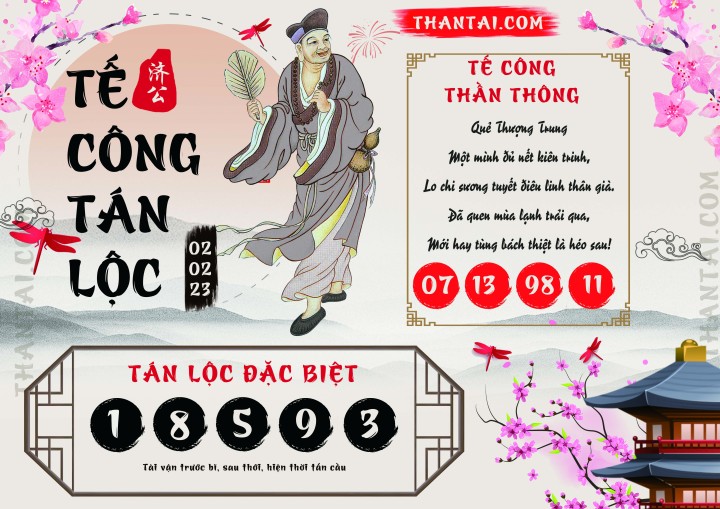 Tế Công Tán Lộc 18/01/2023