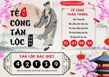 Tế Công Tán Lộc 02/04/2023