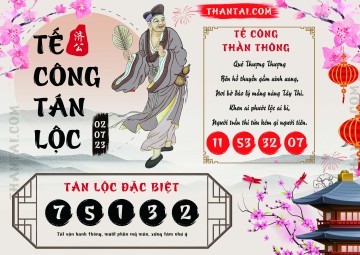 Tế Công Tán Lộc 02/07/2023