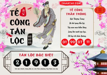 Tế Công Tán Lộc 03/03/2023