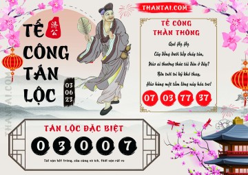 Tế Công Tán Lộc 03/06/2023