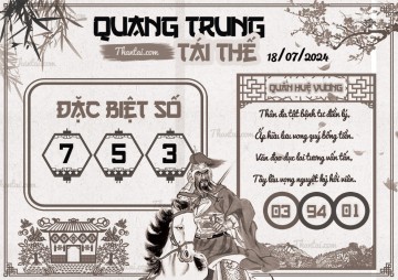 QUANG TRUNG TÁI THẾ 18/07/2024