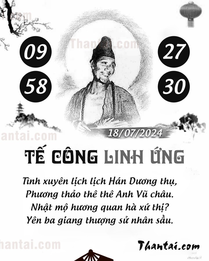 TẾ CÔNG LINH ỨNG 03/07/2024