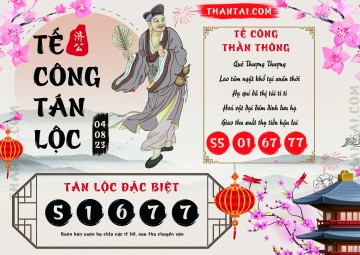 Tế Công Tán Lộc 04/08/2023