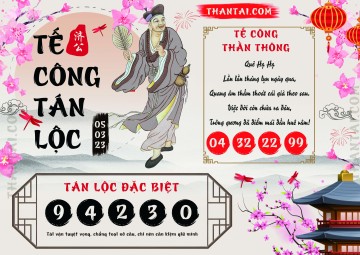 Tế Công Tán Lộc 05/03/2023