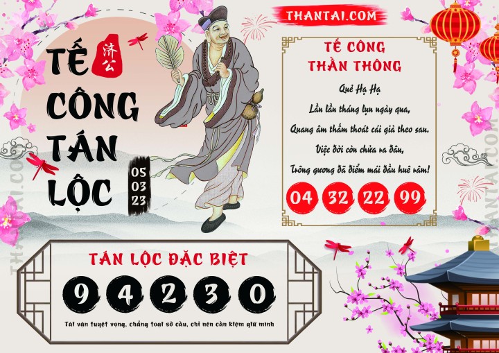 Tế Công Tán Lộc 18/02/2023