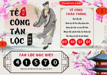 Tế Công Tán Lộc 05/08/2023