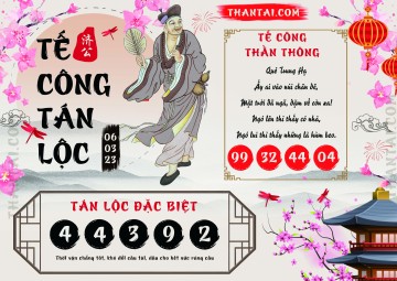 Tế Công Tán Lộc 06/03/2023