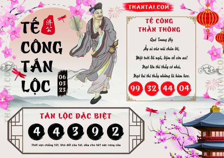 Tế Công Tán Lộc 19/02/2023