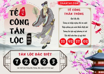 Tế Công Tán Lộc 06/08/2023