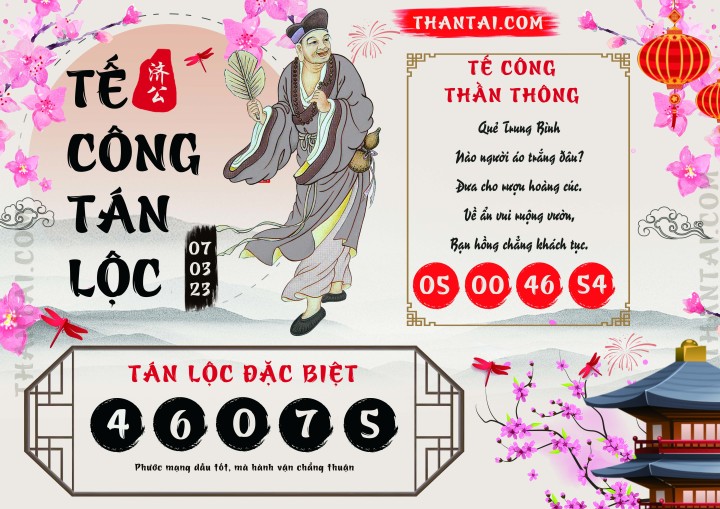 Tế Công Tán Lộc 20/02/2023