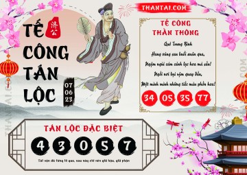 Tế Công Tán Lộc 07/06/2023