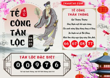 Tế Công Tán Lộc 08/04/2023