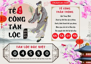 Tế Công Tán Lộc 09/07/2023