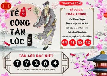 Tế Công Tán Lộc 10/03/2023