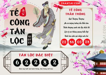 Tế Công Tán Lộc 10/07/2023