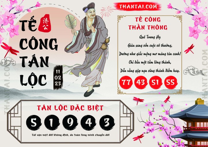 Tế Công Tán Lộc 27/01/2023