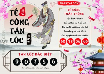 Tế Công Tán Lộc 13/05/2023