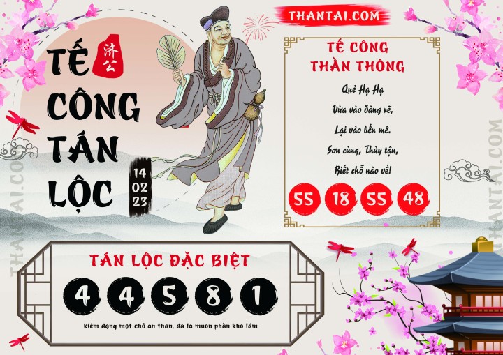 Tế Công Tán Lộc 30/01/2023