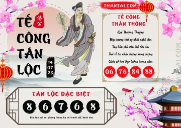 Tế Công Tán Lộc 14/07/2023