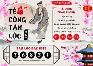 Tế Công Tán Lộc 15/03/2023