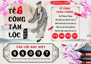 Tế Công Tán Lộc 15/07/2023