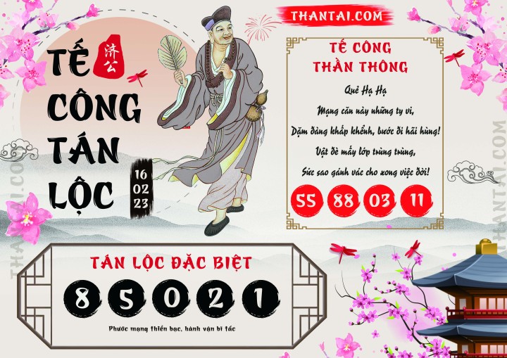Tế Công Tán Lộc 01/02/2023