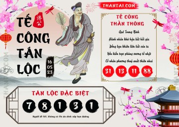 Tế Công Tán Lộc 16/05/2023