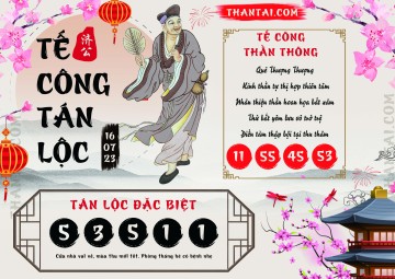 Tế Công Tán Lộc 16/07/2023