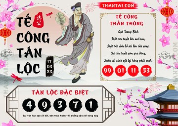 Tế Công Tán Lộc 17/03/2023