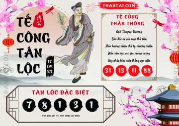 Tế Công Tán Lộc 17/05/2023