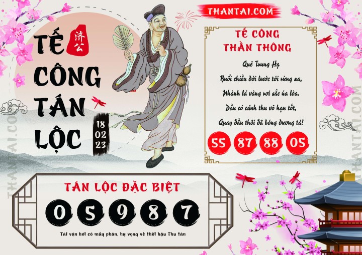 Tế Công Tán Lộc 03/02/2023