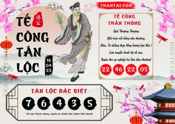 Tế Công Tán Lộc 18/04/2023