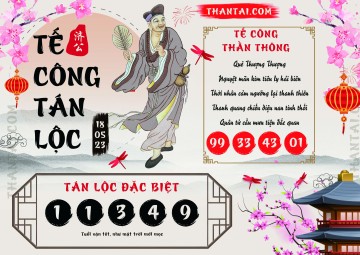 Tế Công Tán Lộc 18/05/2023